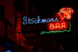 Stockmans Neon sign